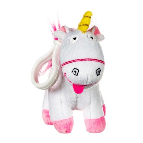 Fluffy Unicorn Plush Bag Clip £5.99
